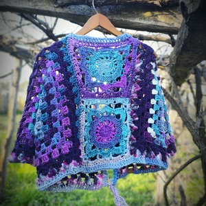 GYÖNGYIKE horgolt felső  - ruha & divat - női ruha - póló, felső - Meska.hu