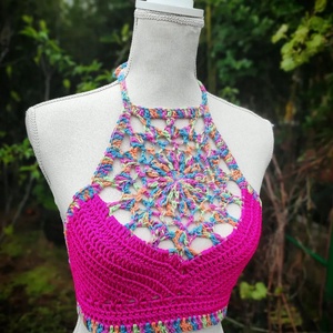 CIRKUSZ horgolt top, Ruha & Divat, Női ruha, Top, Horgolás, MESKA