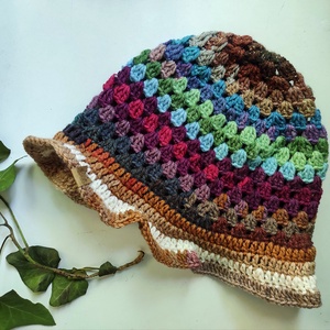WOODSTOCK horgolt kalap - Meska.hu