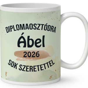 Névvel kérhető Leopárd - 2026 évi Ballagásra mintás bögre - otthon & életmód - konyhafelszerelés, tálalás - tálalás - bögre & csésze - Meska.hu