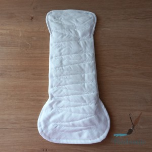 Tépőzáras fehér mosható inkontinencia betét 26cm - szépségápolás - intim higiénia - tisztasági betét - Meska.hu