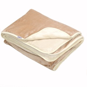 Fleece dupla takaró drapp-krém, Otthon & Életmód, Babaszoba, gyerekszoba, Babatakaró, gyerek pléd, , MESKA