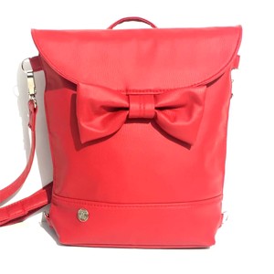 SuziartBag Piros masnis kisméretű 2in1 hátizsák, Táska & Tok, Kézitáska & válltáska, Válltáska, , MESKA