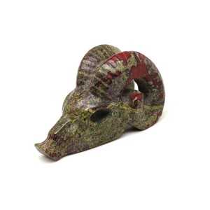 Kos fej Jáspis sárkány 3x7cm, Kellékek & szerszámok, Ásvány alapanyag, , MESKA