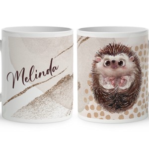 Kérd a neveddel - Cuki süni mintás bögre, Otthon & Életmód, Konyhafelszerelés, tálalás, Tálalás, Bögre & Csésze, , MESKA