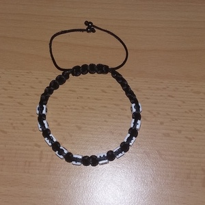 Dupla feliratos karkötő (fekete) -  - Meska.hu