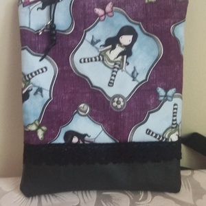 Oldaltáska Santoro mintával - táska & tok - kézitáska & válltáska - válltáska - Meska.hu