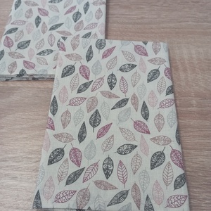 Textilszalvéták (leveles) - otthon & életmód - konyhafelszerelés, tálalás - konyhai textil - szalvéta - Meska.hu