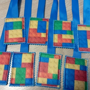 Legos könyvjelző 8db - könyv & zene - könyvjelző - Meska.hu