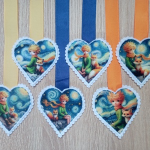 A kis herceg könyvjelző 6db, Könyv & Zene, Könyvjelző, Varrás, MESKA