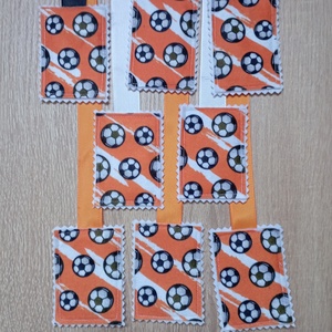 Focilabdás könyvjelző 8db, Könyv & Zene, Könyvjelző, Varrás, MESKA