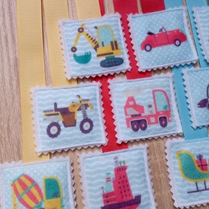 Munkagépes könyvjelzők 9dbos szett 5 - könyv & zene - könyvjelző - Meska.hu