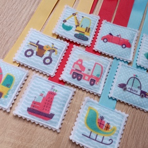 Munkagépes könyvjelzők 9dbos szett 5 - könyv & zene - könyvjelző - Meska.hu