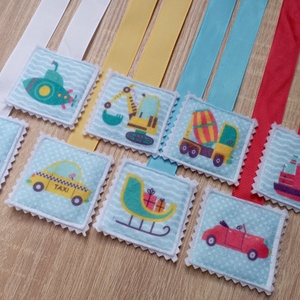 Munkagépes könyvjelzők 8dbos szett 3 - könyv & zene - könyvjelző - Meska.hu