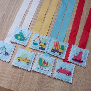 Munkagépes könyvjelzők 8dbos szett 3 - Meska.hu