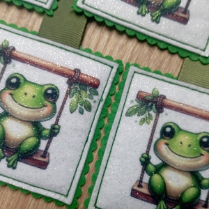 Békás könyvjelző 6db - könyv & zene - könyvjelző - Meska.hu