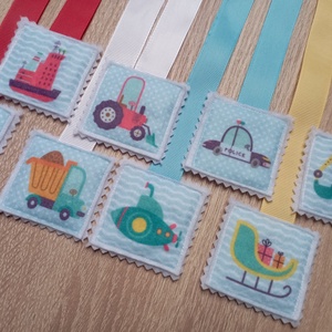 Színes szalagos könyvjelzők 4 - könyv & zene - könyvjelző - Meska.hu