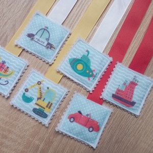 Járművek 6dbos szettben 10 - könyv & zene - könyvjelző - Meska.hu