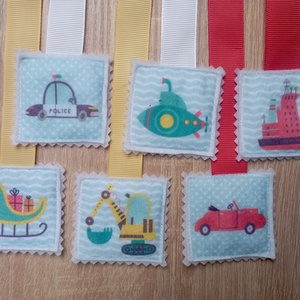 Járművek 6dbos szettben 10 - Meska.hu