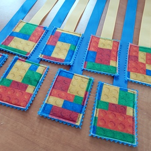 Legos könyvjelző 8db - könyv & zene - könyvjelző - Meska.hu