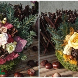 RENDELHETŐ !!! Mindenszenteki koszorúk  (15 cm alapon) -  - Meska.hu