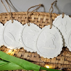 Elegáns beton vagy kerámia tojás  - otthon & életmód - dekoráció - dísztárgy - Meska.hu