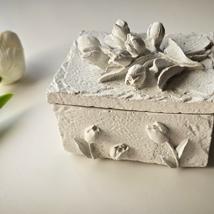 Tulipános ékszertartó  - Meska.hu