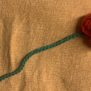 Könyvjelző.  Piros virágos horgolt könyvjelző eladó - könyv & zene - könyvjelző - Meska.hu