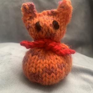 Marokcica. Kézi kötésű vidám kis marok cica  - Meska.hu