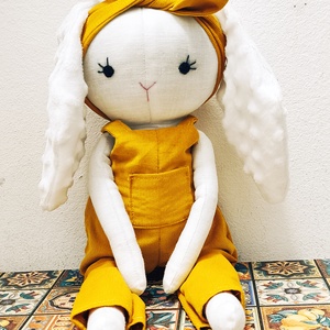 Toppanka textil nyuszi, Játék & Sport, Plüssállat & Játékfigura, Nyuszi, Varrás, Hímzés, MESKA