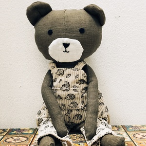 Beartalan textil maci, Játék & Sport, Plüssállat & Játékfigura, Maci, Varrás, Hímzés, MESKA