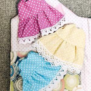 Textil babaház öltöztethető babával - játék & sport - baba & babaház - baba - Meska.hu