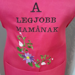 Mama kötény., Otthon & Életmód, Konyhafelszerelés, tálalás, Konyhai textil, Kötény, Hímzés, MESKA