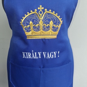 Királyi kötény. - otthon & életmód - papír, írószer - ajándékozás kellékei - ajándék sorsjegy - Meska.hu