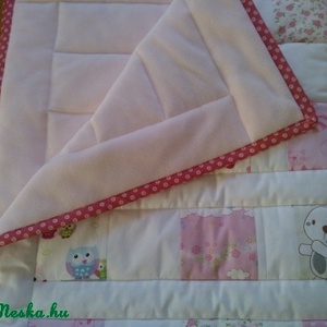 Patchwork takaró - otthon & életmód - babaszoba, gyerekszoba - babatakaró, gyerek pléd - Meska.hu
