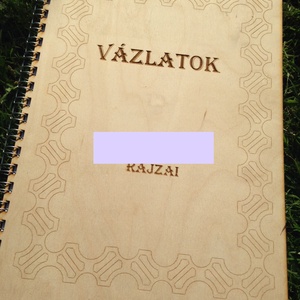 Faborítós spirál füzet spirálfüzet A4, Otthon & Életmód, Papír, írószer, Jegyzetfüzet & Napló, Famegmunkálás, MESKA