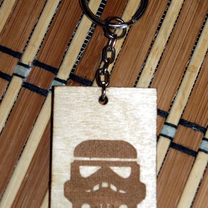 Star Wars fa gravírozott kulcstartó többféle -  - Meska.hu