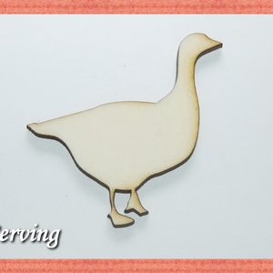 Fa kacsa - 15 db - két méretben 20 Ft/db - kellékek & szerszámok - hobby fa alapanyag - Meska.hu