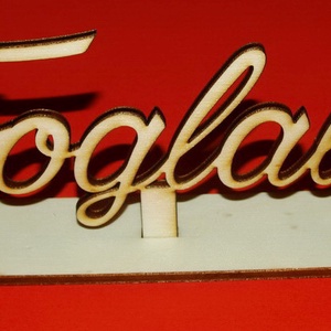 'Foglalt' tábla talppal fából - otthon & életmód - dekoráció - fali és függő dekoráció - felirat - Meska.hu