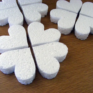 Hungarocell szívek 6x6.5cm - kellékek & szerszámok - méteráru - dekorációs alapanyag - Meska.hu Hungarocell szívek 6x6.5cm - kellékek & szerszámok - méteráru - dekorációs alapanyag - Meska.hu