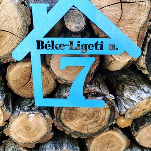 Utcanévtábla, házszámtábla, utcanév tábla, házszám tábla - otthon & életmód - ház & kert - házszám - Meska.hu