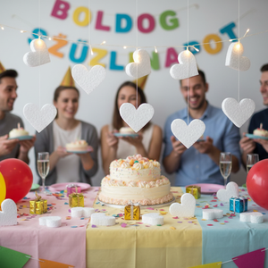 Hungarocell szívek 6x6.5cm, Kellékek & szerszámok, Méteráru, Dekorációs alapanyag, Mindenmás, MESKA