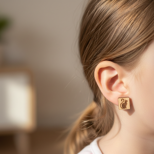 Cicás fa fülbevaló  - ékszer - fülbevaló - pötty fülbevaló - Meska.hu Cicás fa fülbevaló  - ékszer - fülbevaló - pötty fülbevaló - Meska.hu