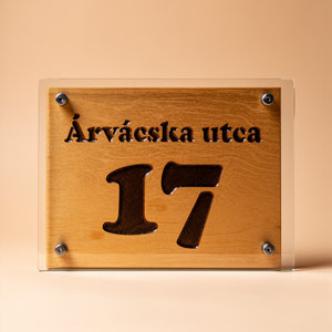 Utcanévtábla, házszámtábla, utcanév tábla, házszám tábla - Meska.hu