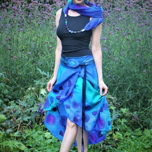  hernyó selyem sál gyöngysorral - ruha & divat - sál, sapka, kendő - kendő - Meska.hu