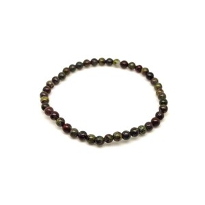 Jáspis sárkány ásvány karkötő golyós 4mm, Ékszer, Karkötő, Ásványkarkötő, , MESKA