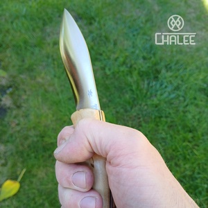 ILTA outdoor kés bőrtokkal - otthon & életmód - konyhafelszerelés, tálalás - sütés, főzés - kés & késtartó - Meska.hu