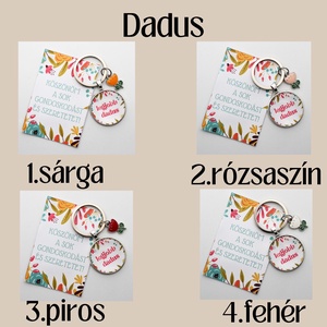 Tanár,óvónéni,dadus ballagási nagy tulipános kulcstartó - táska & tok - kulcstartó & táskadísz - kulcstartó - Meska.hu
