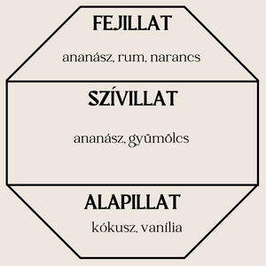 Pina Colada autóparfüm (édes,gyümölcsös) - otthon & életmód - gyertya, illat, aroma - párologtató - Meska.hu