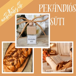 Pekándiós süti autóparfüm (édes) - Meska.hu